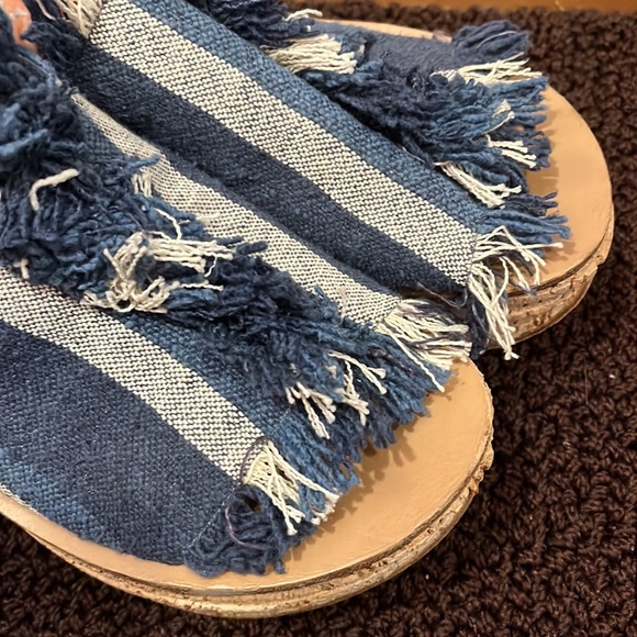 Chloe Denim Camille Wedges
